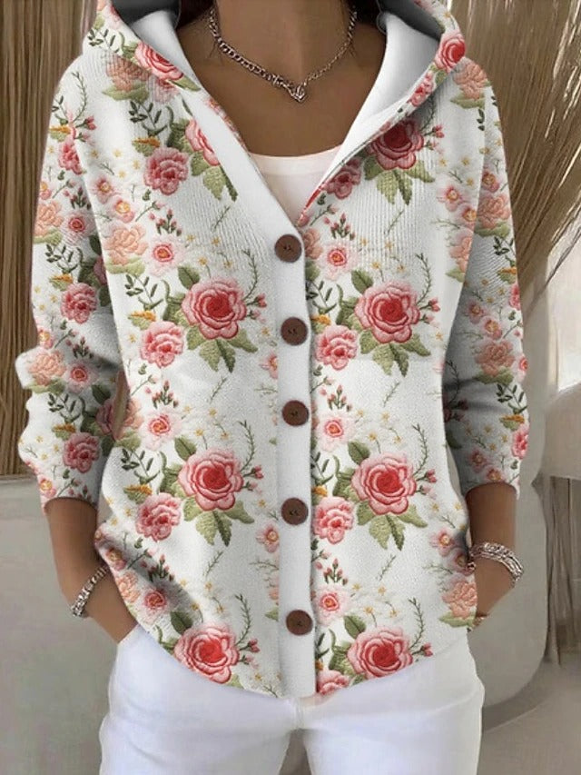 Gemütlicher Langer Cardigan Damen aus Weichem Stoff mit Vielseitigem Design | Ideal für Stil und Komfort 4