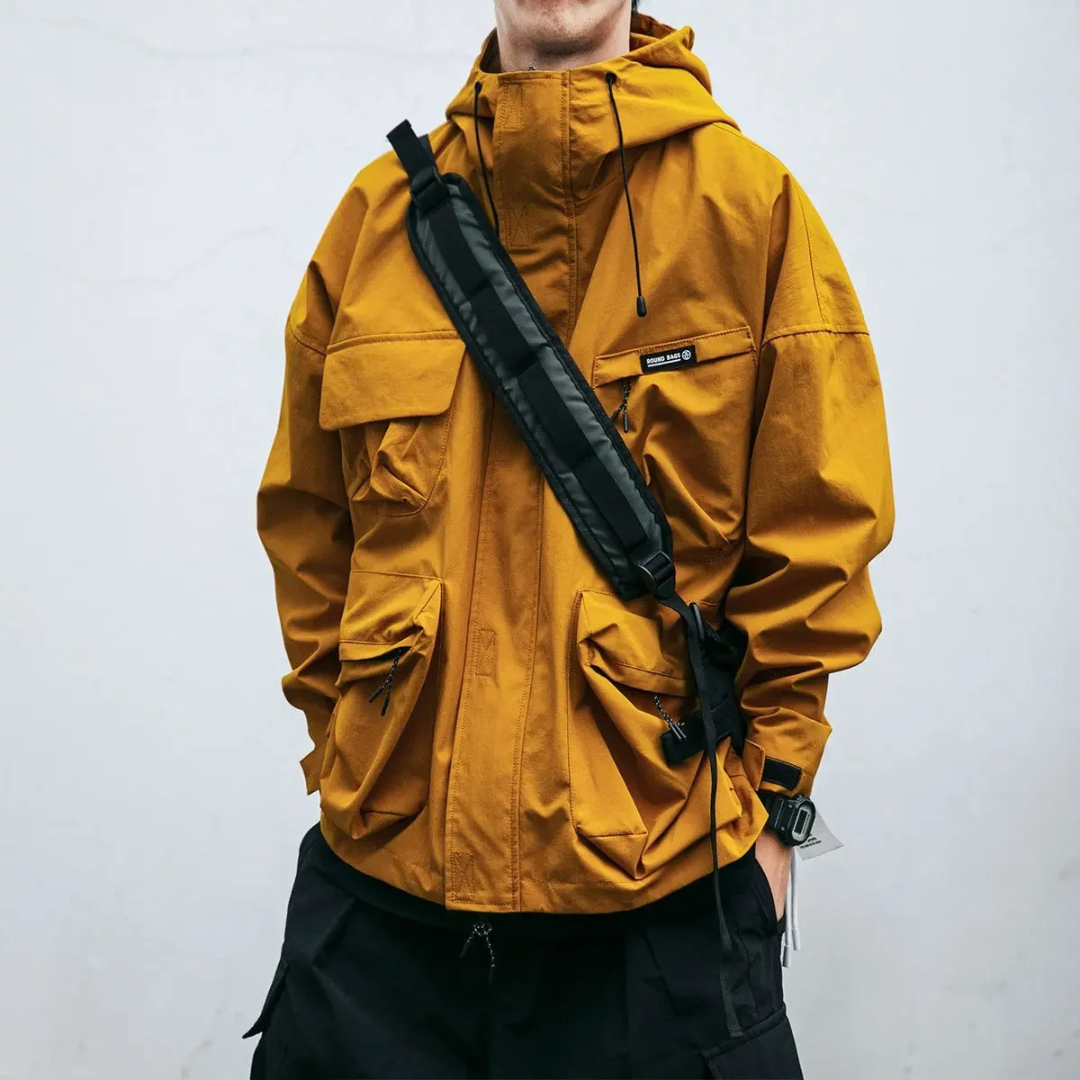 Technische Jacke Herren Regular Fit Outdoor