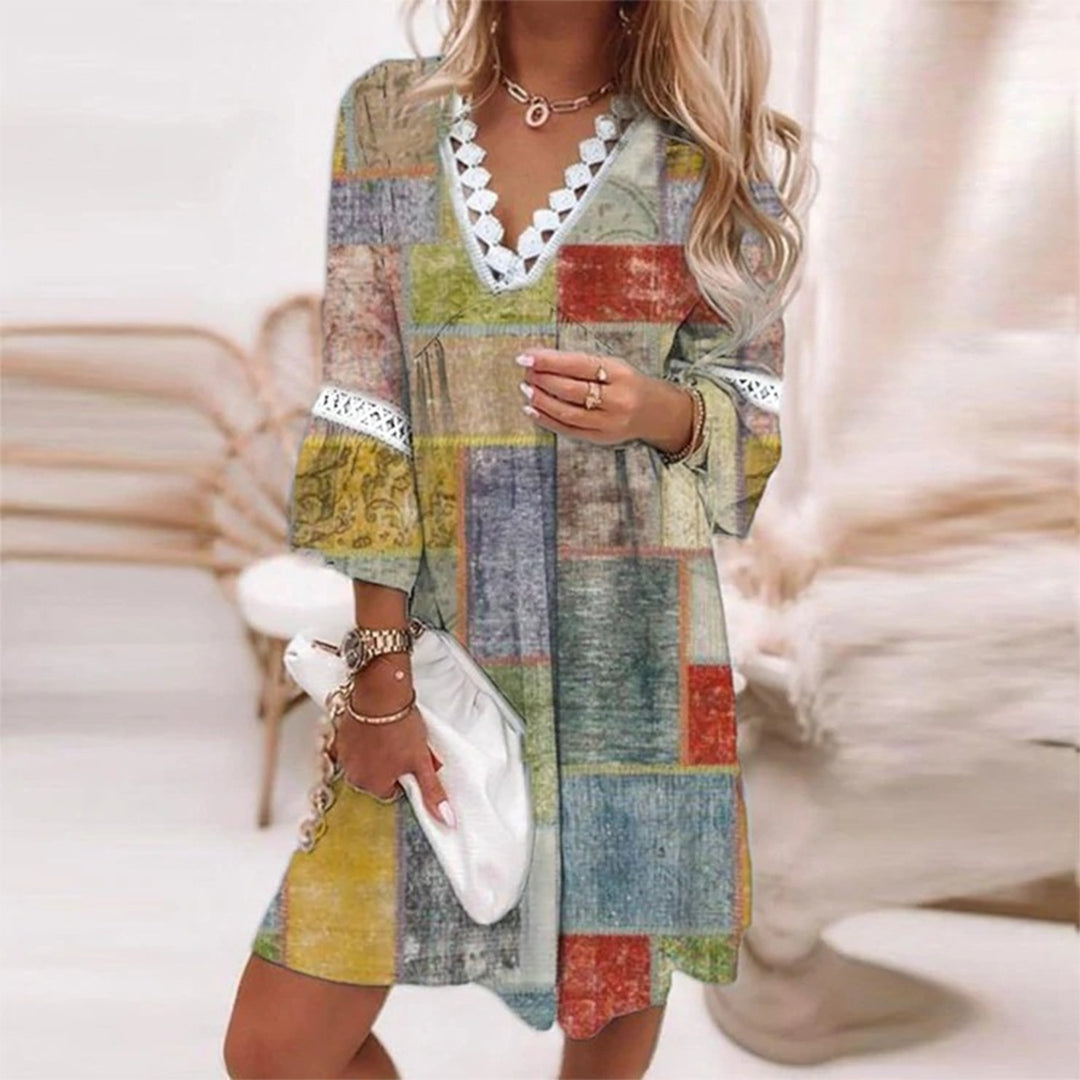 Sommerkleid Damen Locker Casual Frühling & Sommer