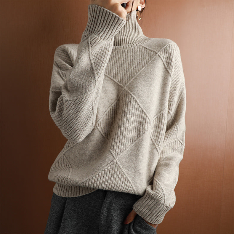 Damen Rollkragenpullover