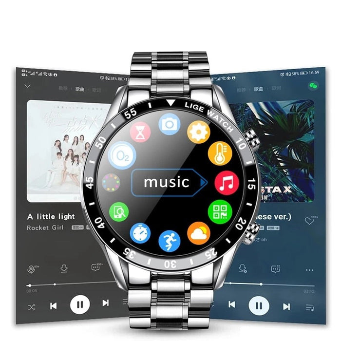 Smartwatch Damen 4G Wasserdicht AMOLED Vernetzt
