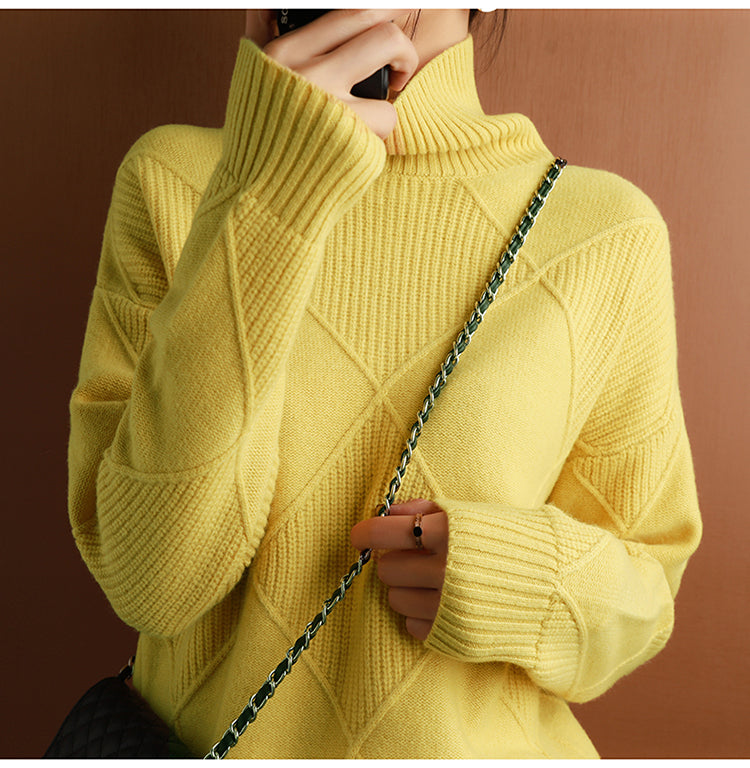 Damen Rollkragenpullover