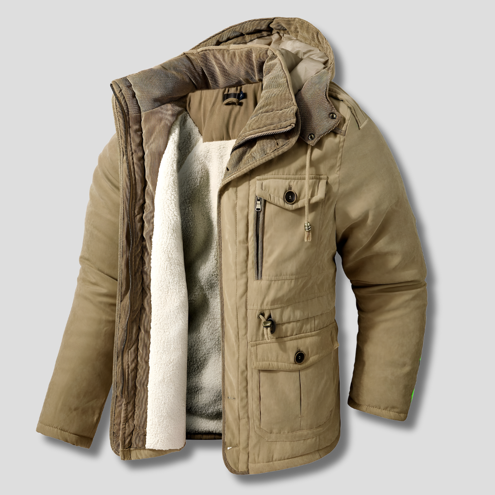 Winterjacke Herren Regular Fit Winter Funktional & Urban