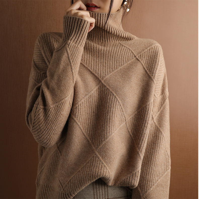 Damen Rollkragenpullover