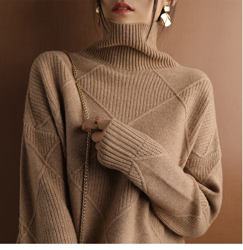 Damen Rollkragenpullover