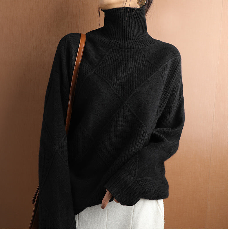 Damen Rollkragenpullover