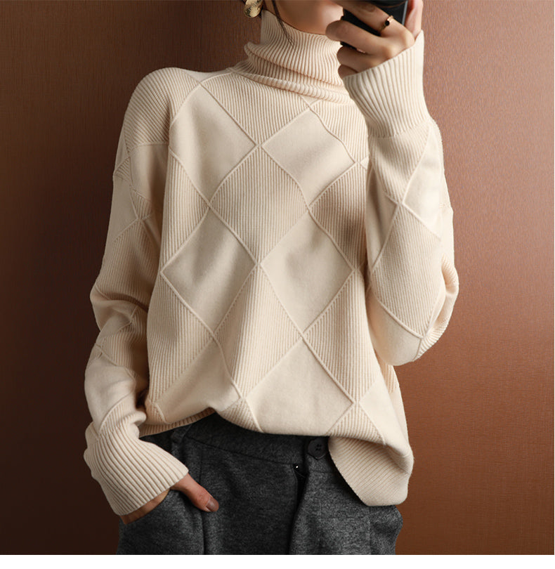 Damen Rollkragenpullover