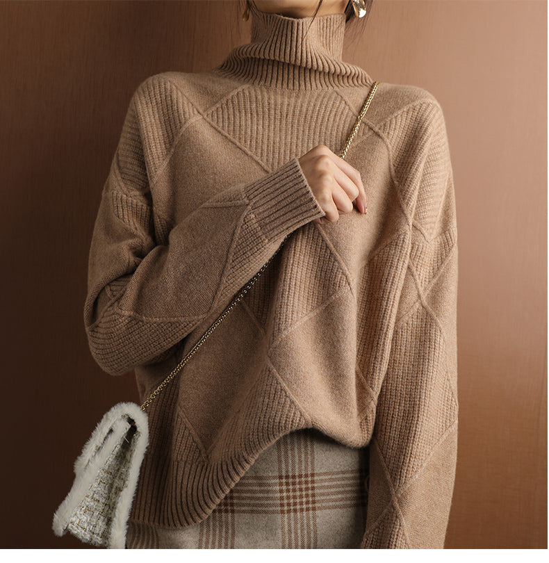 Damen Rollkragenpullover