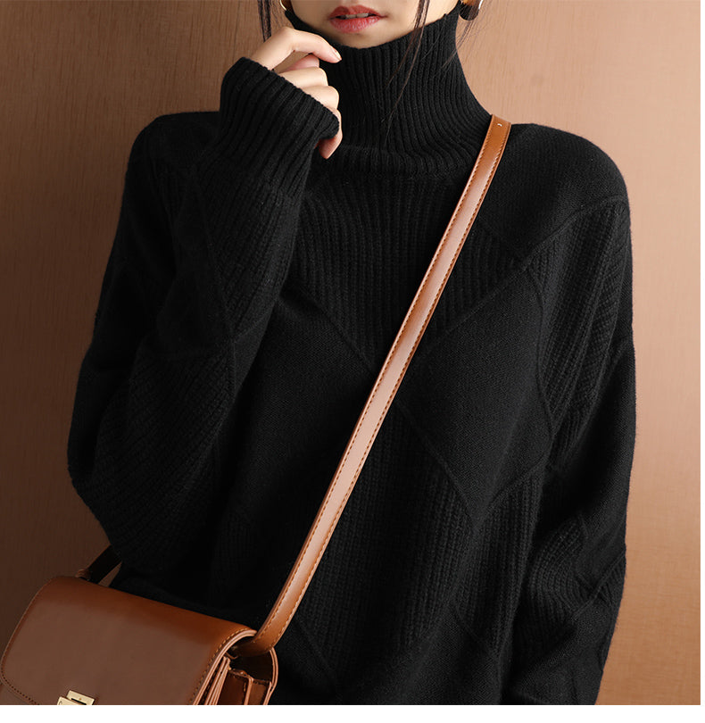 Damen Rollkragenpullover
