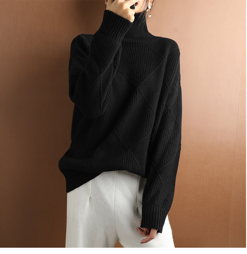 Damen Rollkragenpullover