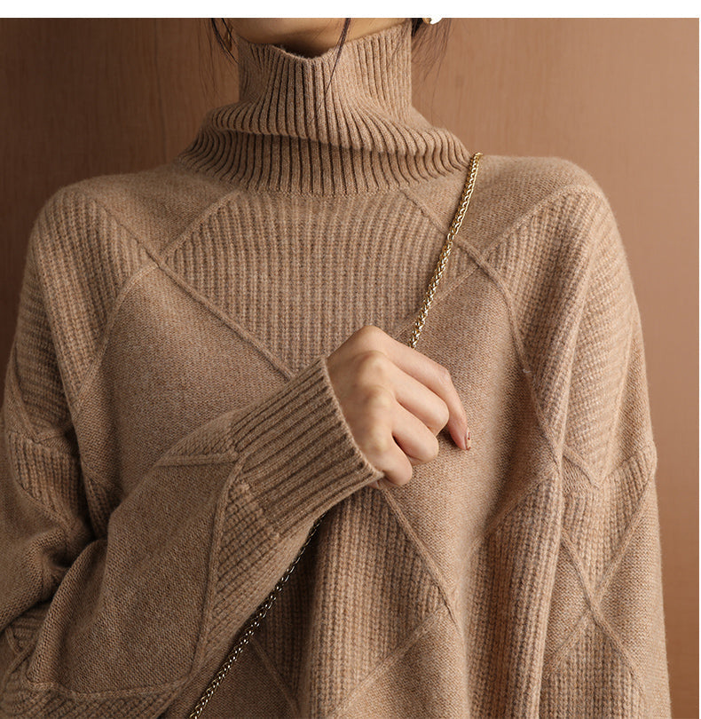 Damen Rollkragenpullover