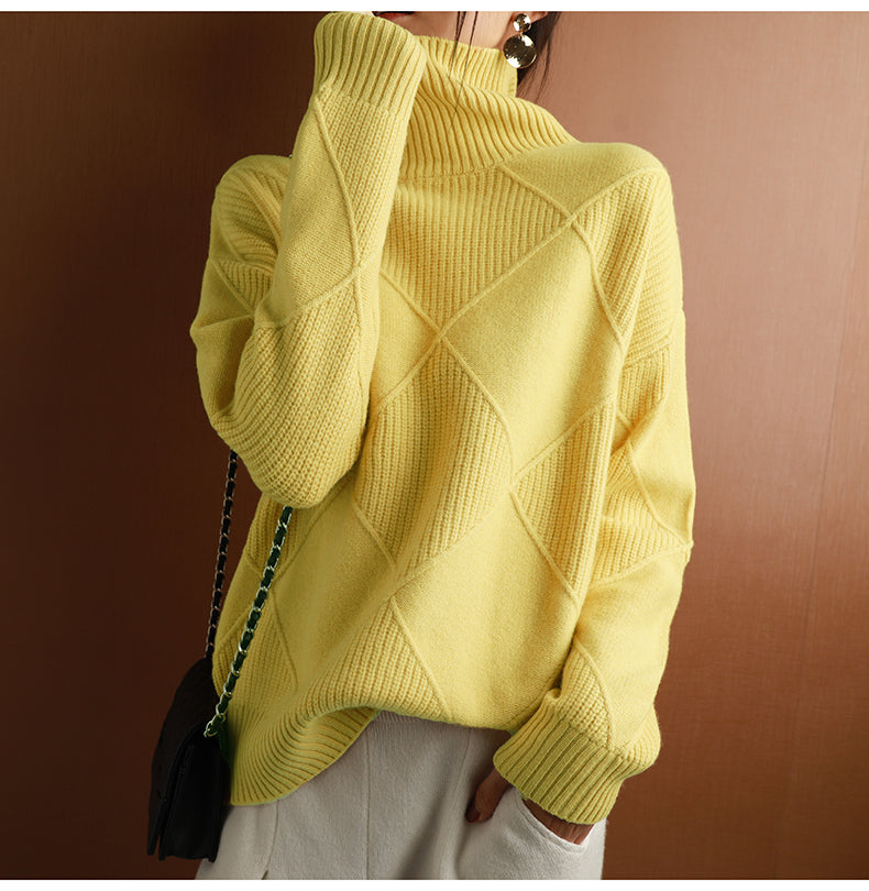 Damen Rollkragenpullover