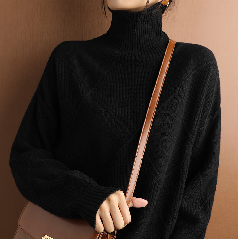 Damen Rollkragenpullover