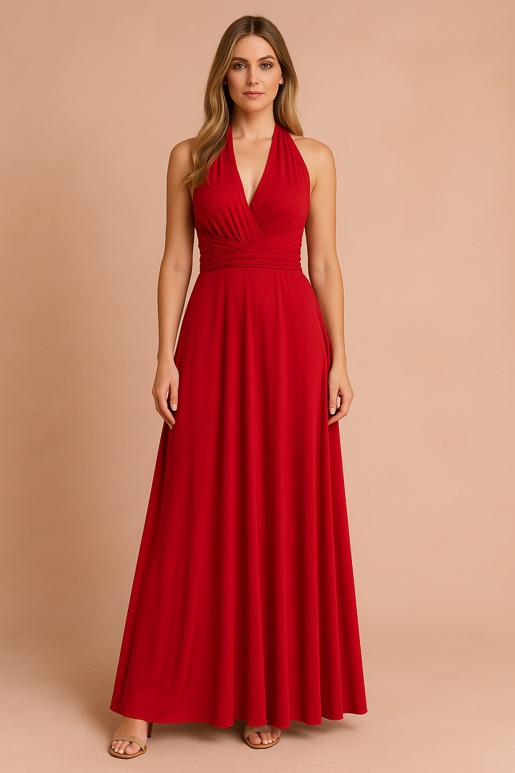Kleid Damen Multifunktional Elegant Casual Vielseitig