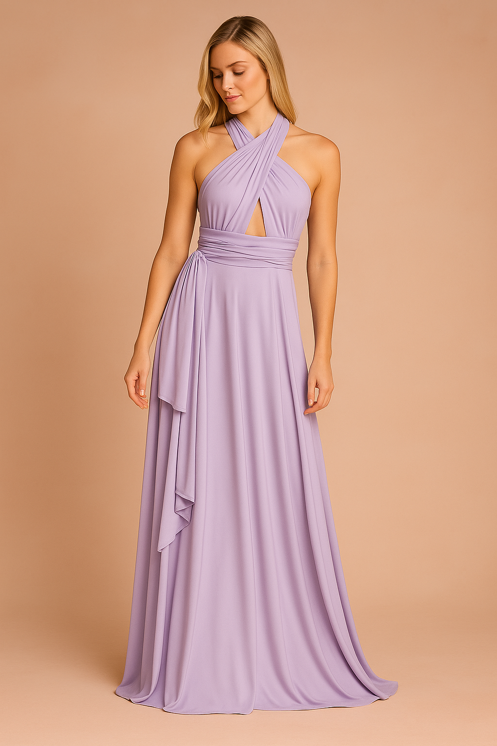 Kleid Damen Multifunktional Elegant Casual Vielseitig