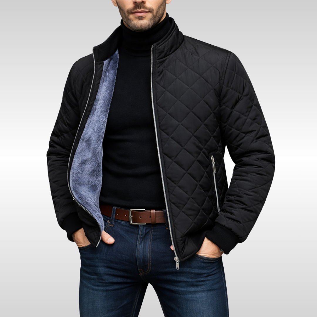 Steppjacke Herren Slim Fit Freizeit & Übergangszeit