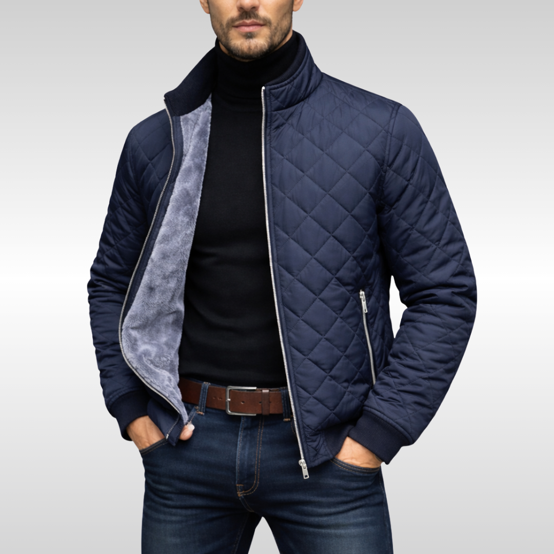 Steppjacke Herren Slim Fit Freizeit & Übergangszeit