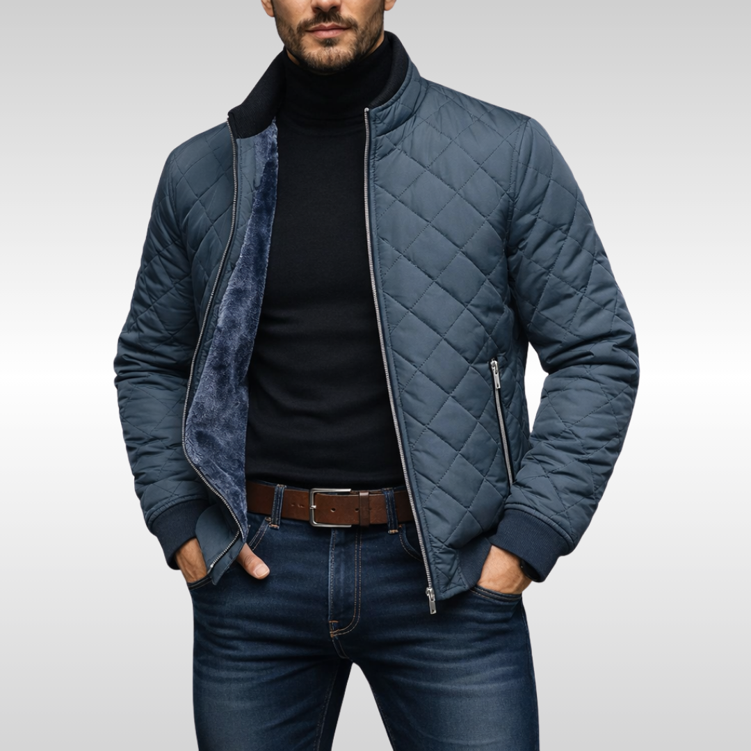 Steppjacke Herren Slim Fit Freizeit & Übergangszeit