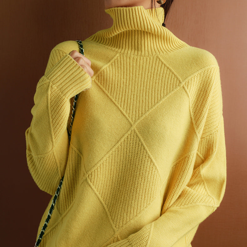 Damen Rollkragenpullover