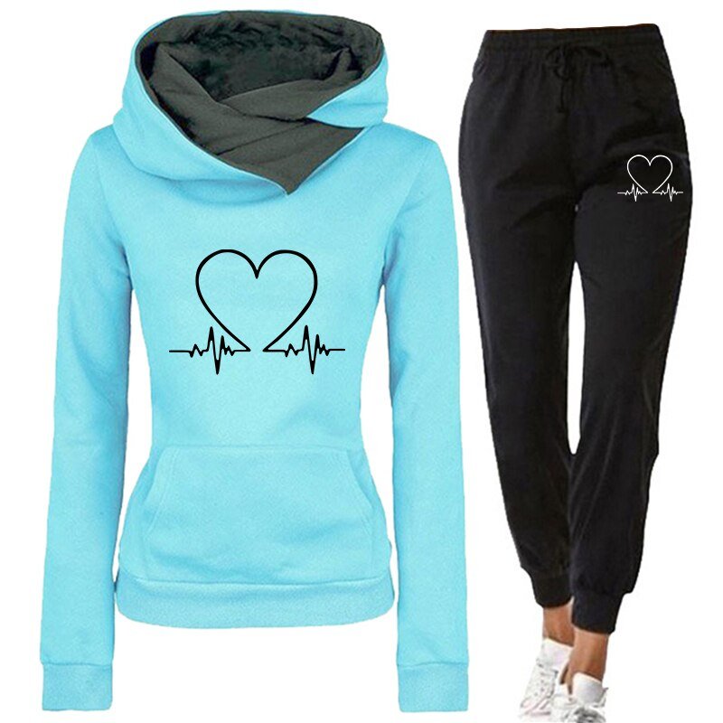 Heartbeat - Kuscheliger Jogginganzug Unisex 0