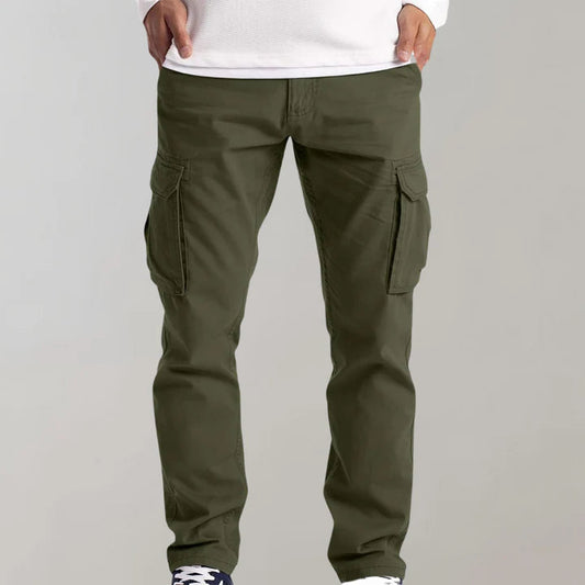 Herren Cargohose | Strapazierfähige Cargo Pants mit Utility-Taschen | Bequeme Alltagsmode für Outdoor-Aktivitäten 0