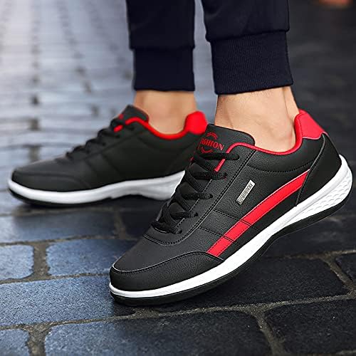 Herren Schnür-Sneaker mit Rundkappe und Strukturierter Laufsohle 2