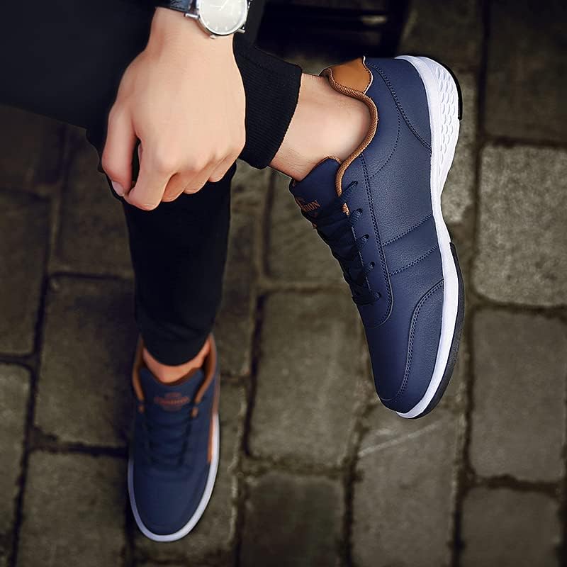 Herren Schnür-Sneaker mit Rundkappe und Strukturierter Laufsohle 4