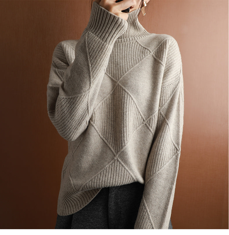 Damen Rollkragenpullover
