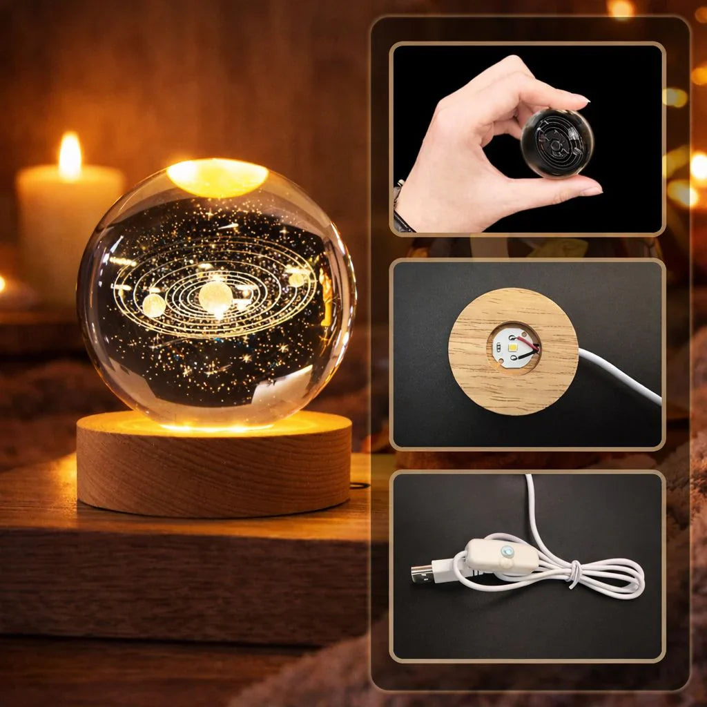 LED-Mondlampe Modern Wohnzimmer Beruhigend