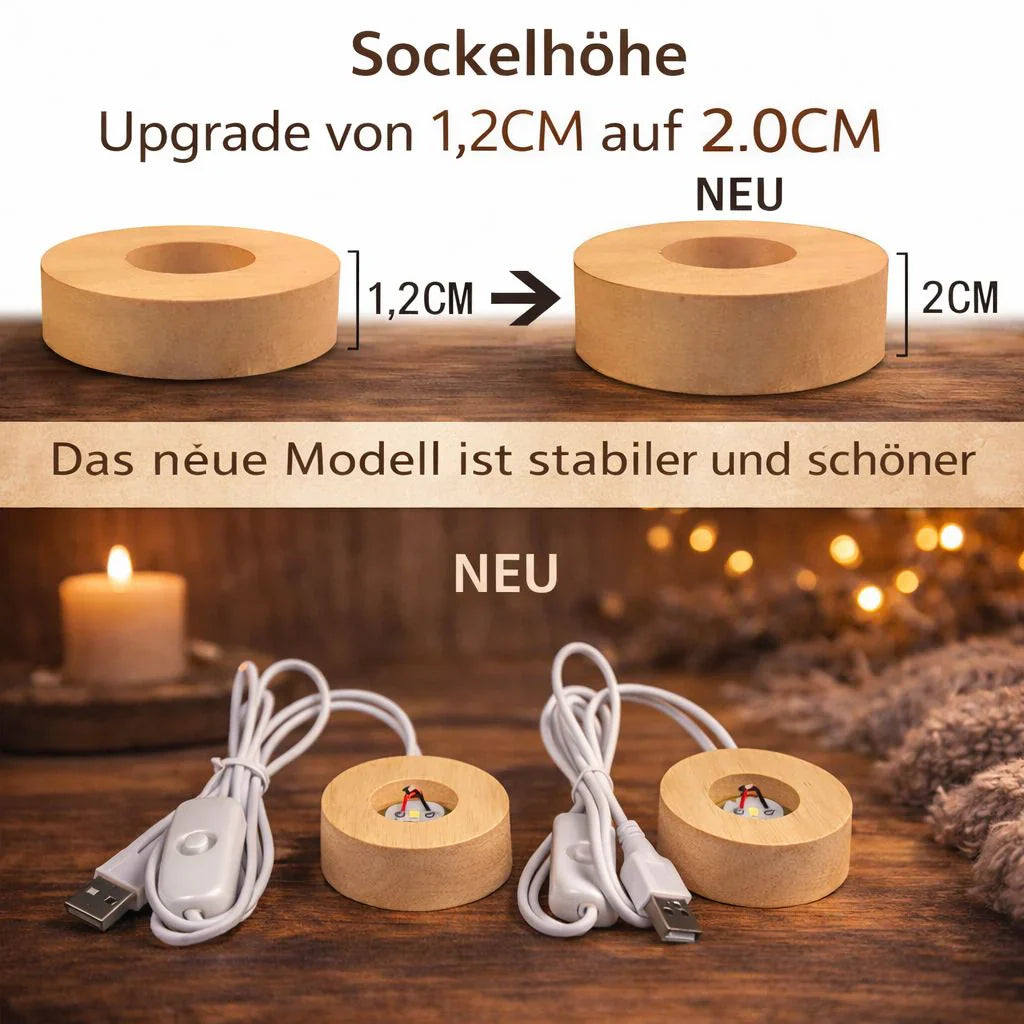 LED-Mondlampe Modern Wohnzimmer Beruhigend