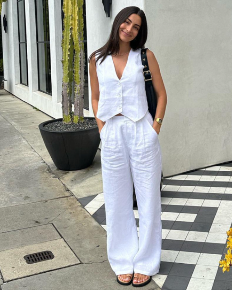 Zweiteiler Damen Elegant Slim Fit Business