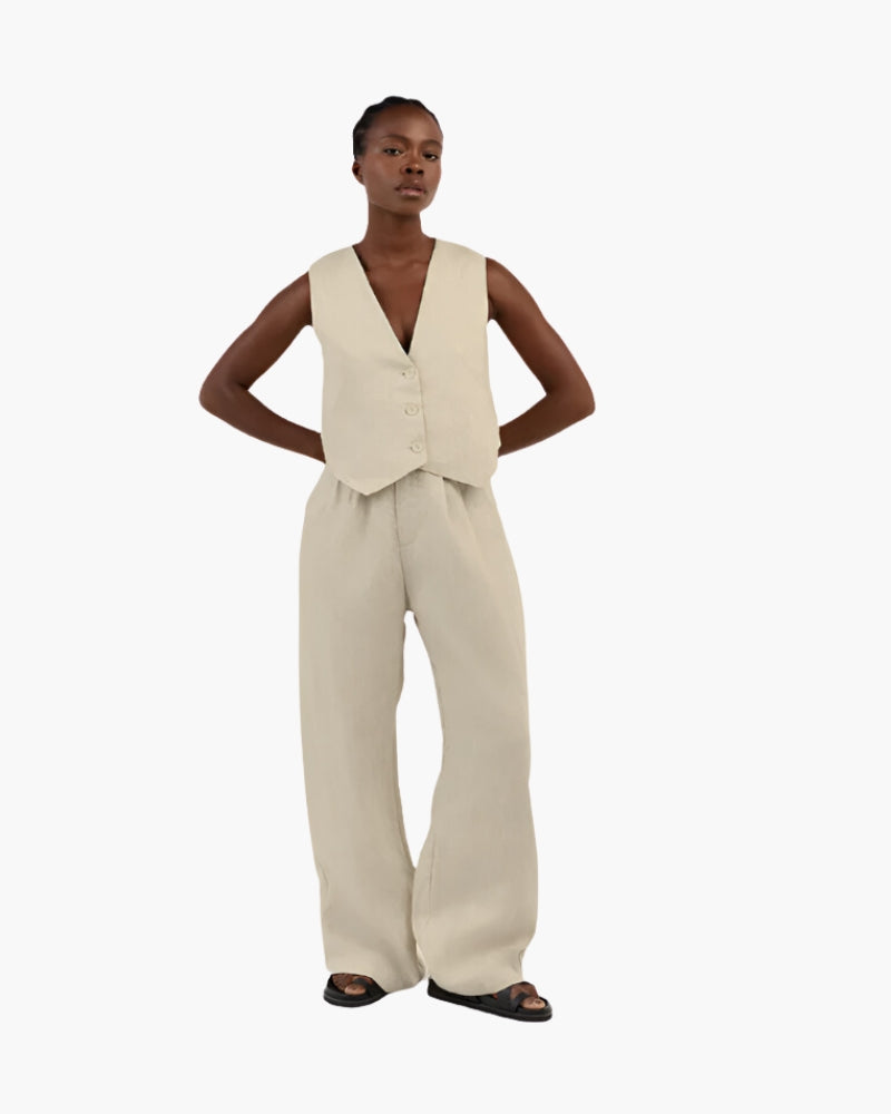 Zweiteiler Damen Elegant Slim Fit Business