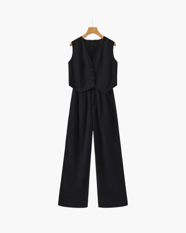 Zweiteiler Damen Elegant Slim Fit Business