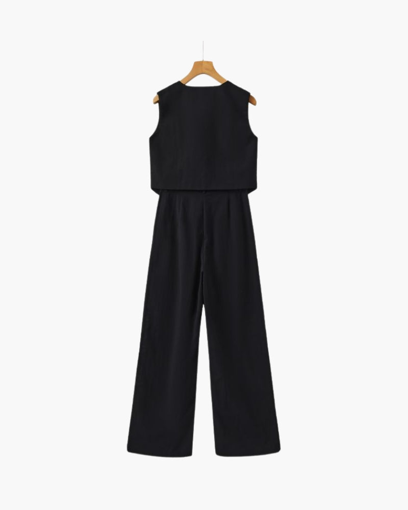 Zweiteiler Damen Elegant Slim Fit Business