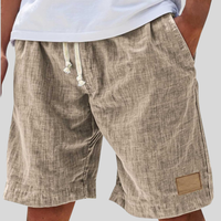Häkelshorts Herren Relaxed Fit Sommer Casual