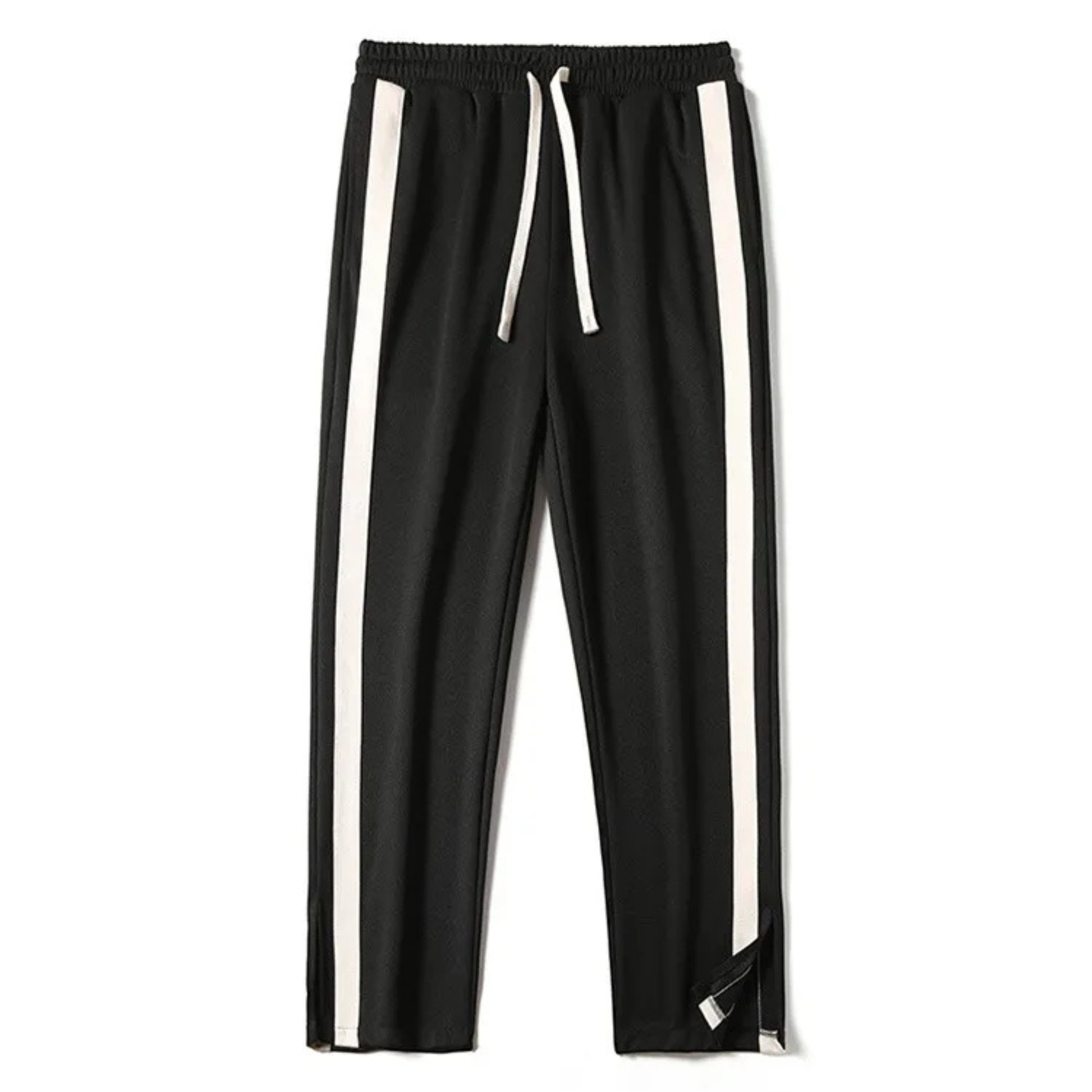 Jogginghose Damen mit Kontraststreifen und Kordelzug für Sport und Freizeit 3