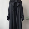 Juliane | Zeitloser langer wasserdichter Trenchcoat