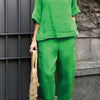 Shirt und Hose Damen Relaxed Fit Freizeit Alltag