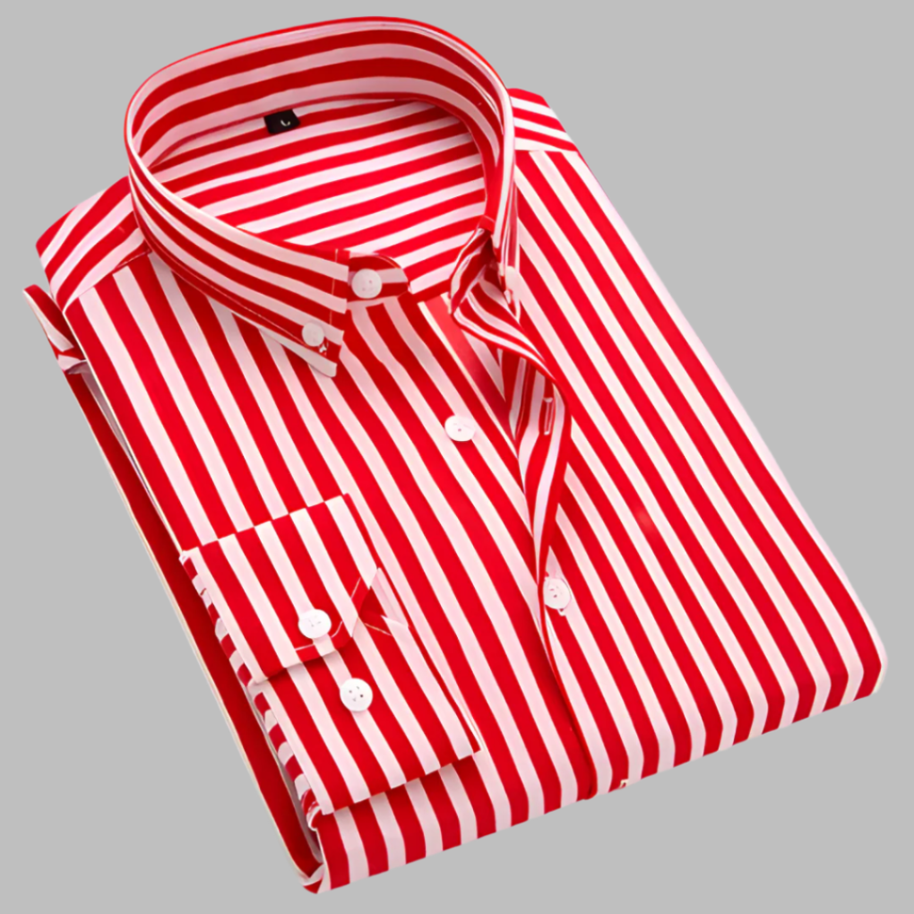 Kariertes Oxford-Baumwollhemd für Herren mit atmungsaktivem Stoff | Klassisches Design für lässigen Stil 1