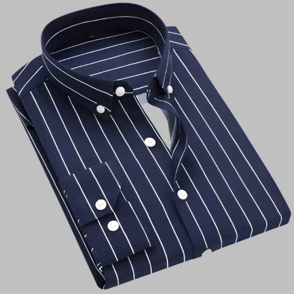 Kariertes Oxford-Baumwollhemd für Herren mit atmungsaktivem Stoff | Klassisches Design für lässigen Stil 3