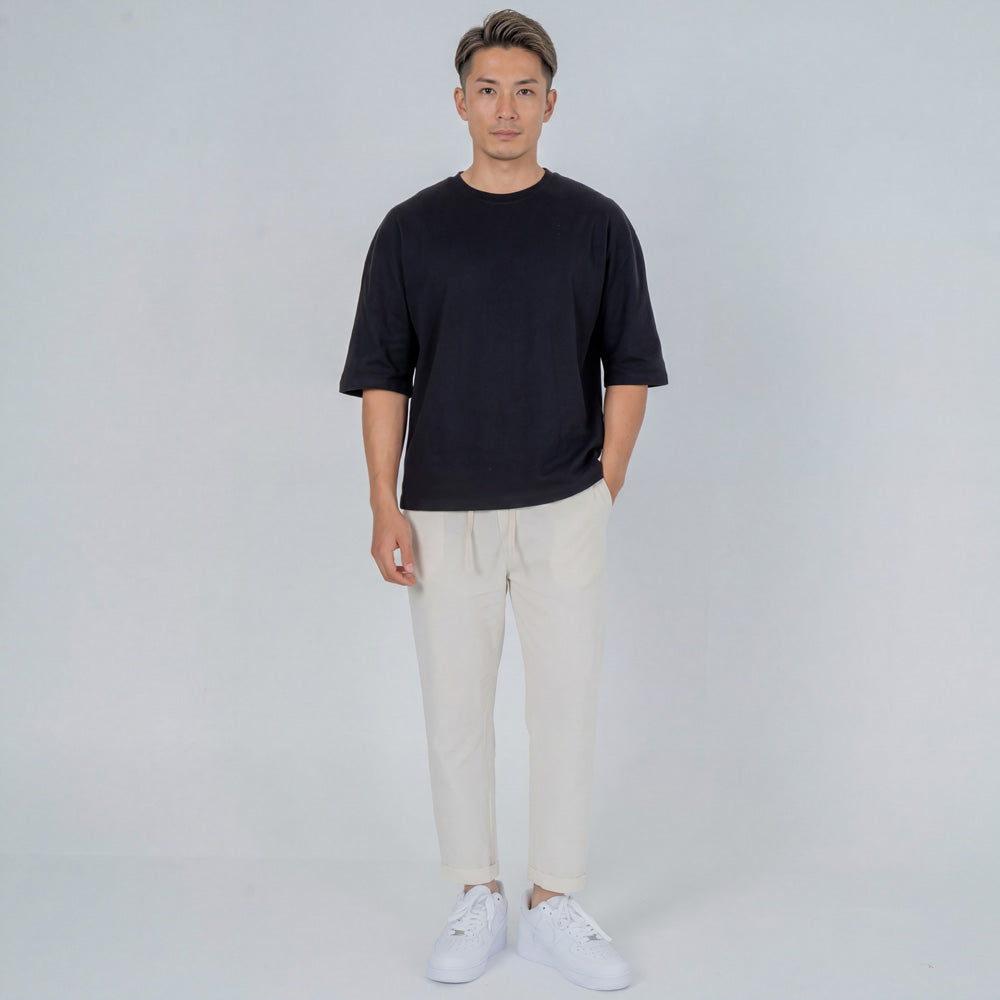 Kibo | Leichte Baumwoll-Komforthose mit Elastischem Bund | Atmungsaktive Unisex-Hose für Sommerkomfort 1