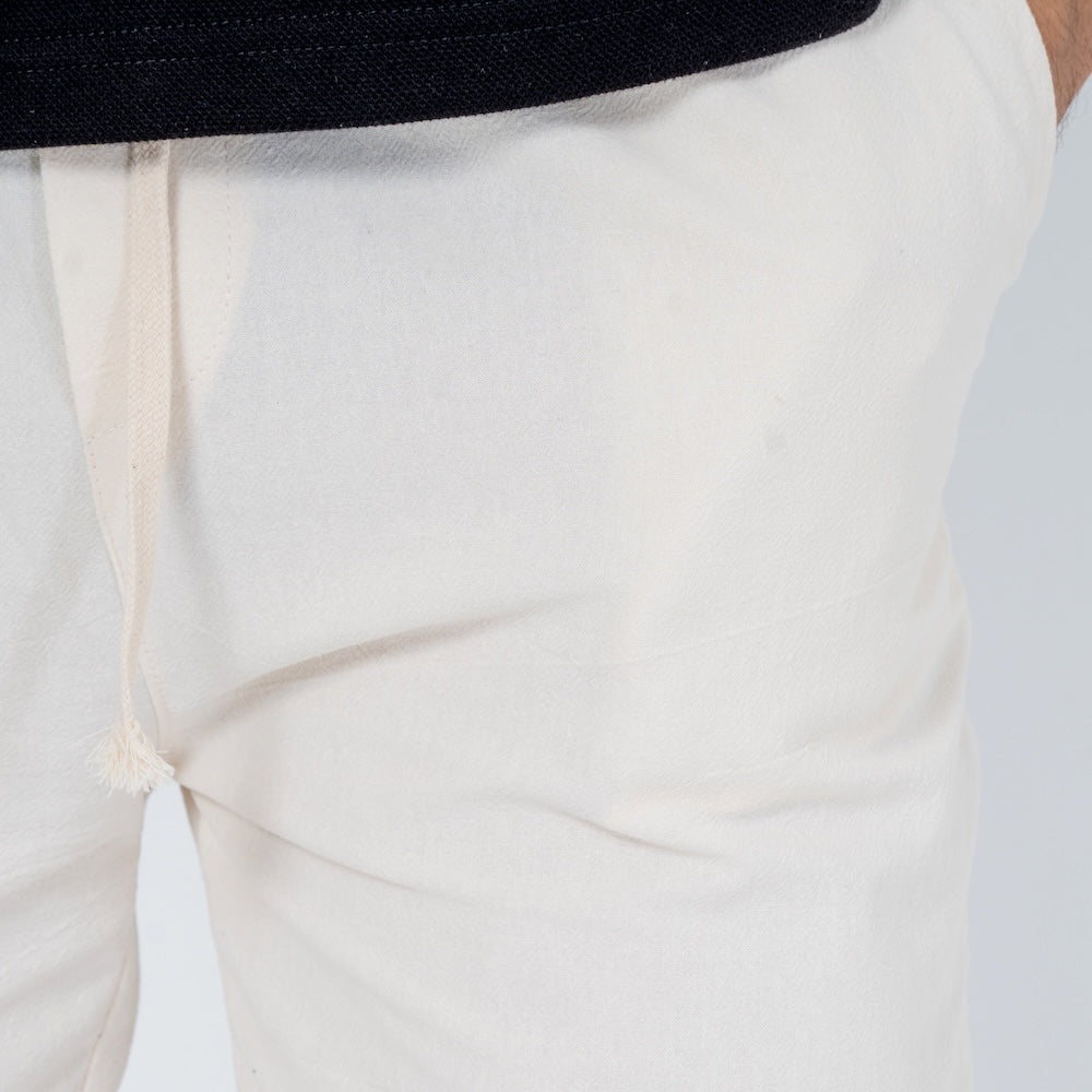 Kibo | Leichte Baumwoll-Komforthose mit Elastischem Bund | Atmungsaktive Unisex-Hose für Sommerkomfort 3