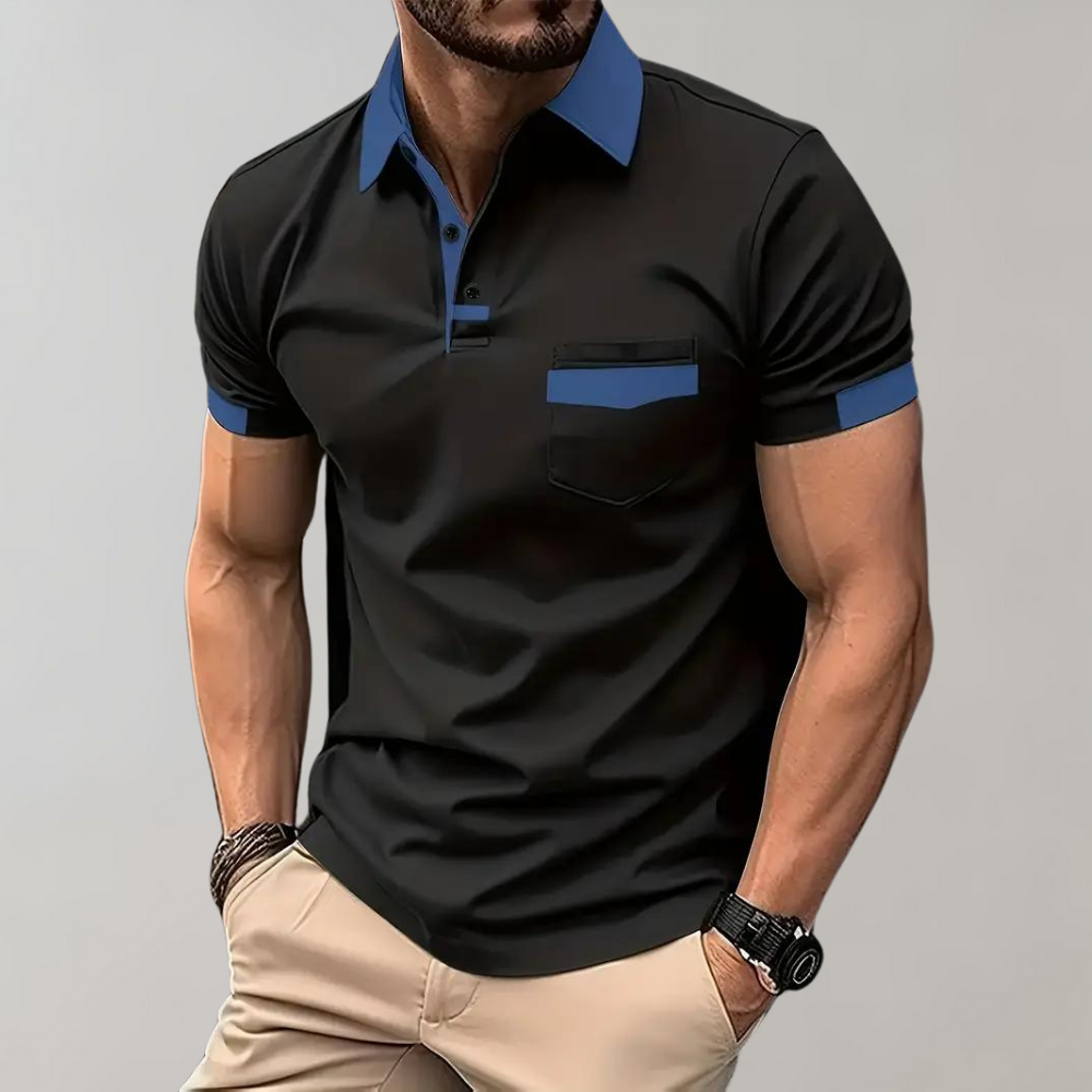 Klassische Herren Poloshirts aus atmungsaktivem Polyester | Zeitloses Design für Komfort und Stil 4