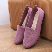 Ballerinas Schuhe Damen |  Fußbett mit Unterstützung | Atmungsaktiv für Alltag und Freizeit
