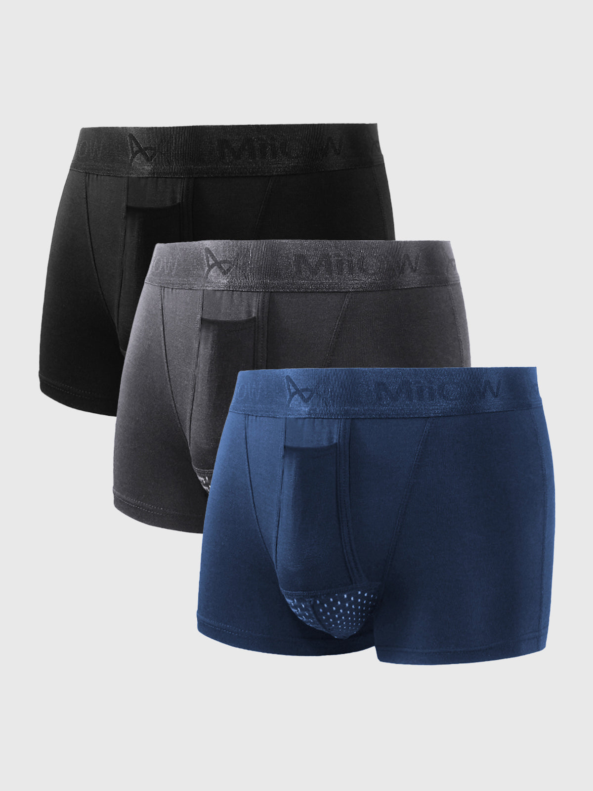 Kurze Hosen Herren | Atmungsaktive Shorts im 3er-Pack | Bequeme Passform für Jeden Tag 0