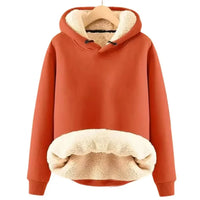 Hoodie Damen Relaxed Fit Herbst & Winter Kuschelfutter