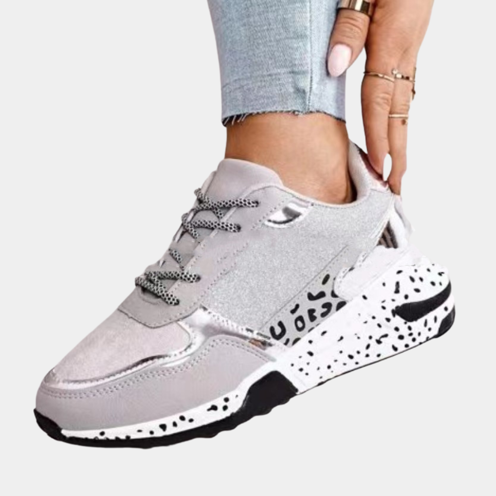 Leichte Sneaker Damen | Atmungsaktives Mesh mit Optimalem Halt | Trendiges Design für Bequemen Alltag 2