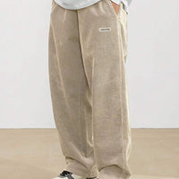 Leon | Herren Hosen mit Weitem Bein und Elastischem Bund | Bequeme Streetwear für Entspannte Tage