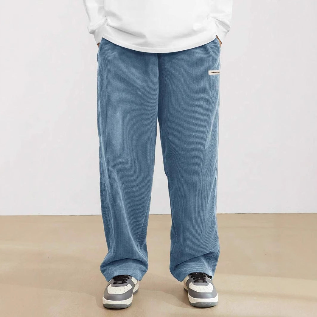 Leon | Herren Hosen mit Weitem Bein und Elastischem Bund | Bequeme Streetwear für Entspannte Tage 3