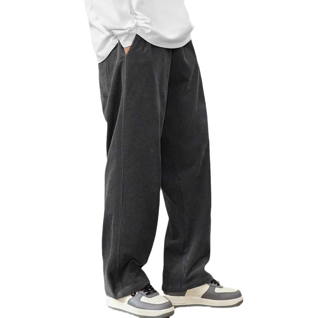 Leon | Herren Hosen mit Weitem Bein und Elastischem Bund | Bequeme Streetwear für Entspannte Tage 5
